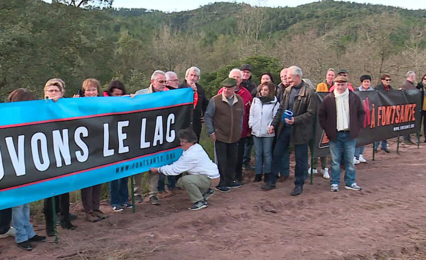 Reportage France 3 sur la mobilisation contre la construction d'une usine de traitement des déchets du bâtiment aux Adrets de l'Estérel