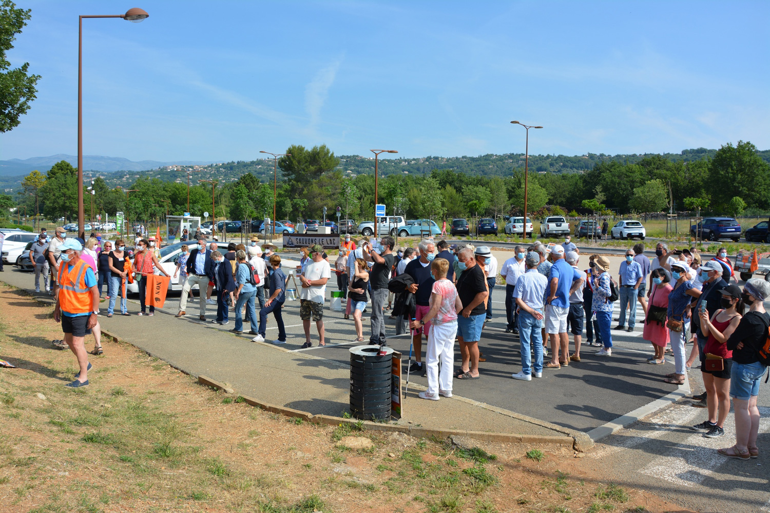 Manifestation du 12 juin 2021 contre la décharge de Fontsante