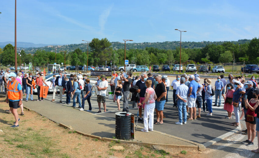 Manifestation du 12 juin 2021 contre la décharge de Fontsante