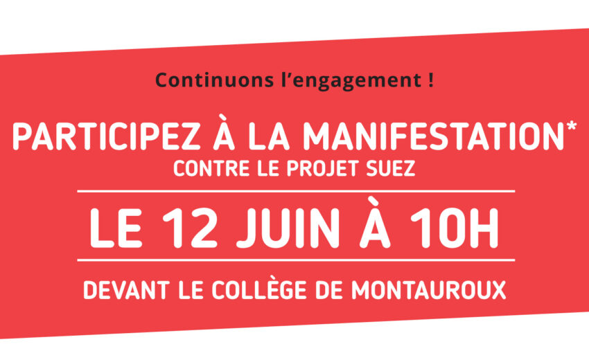 Manifestation 12 juin 2021 contre FONTSANTE